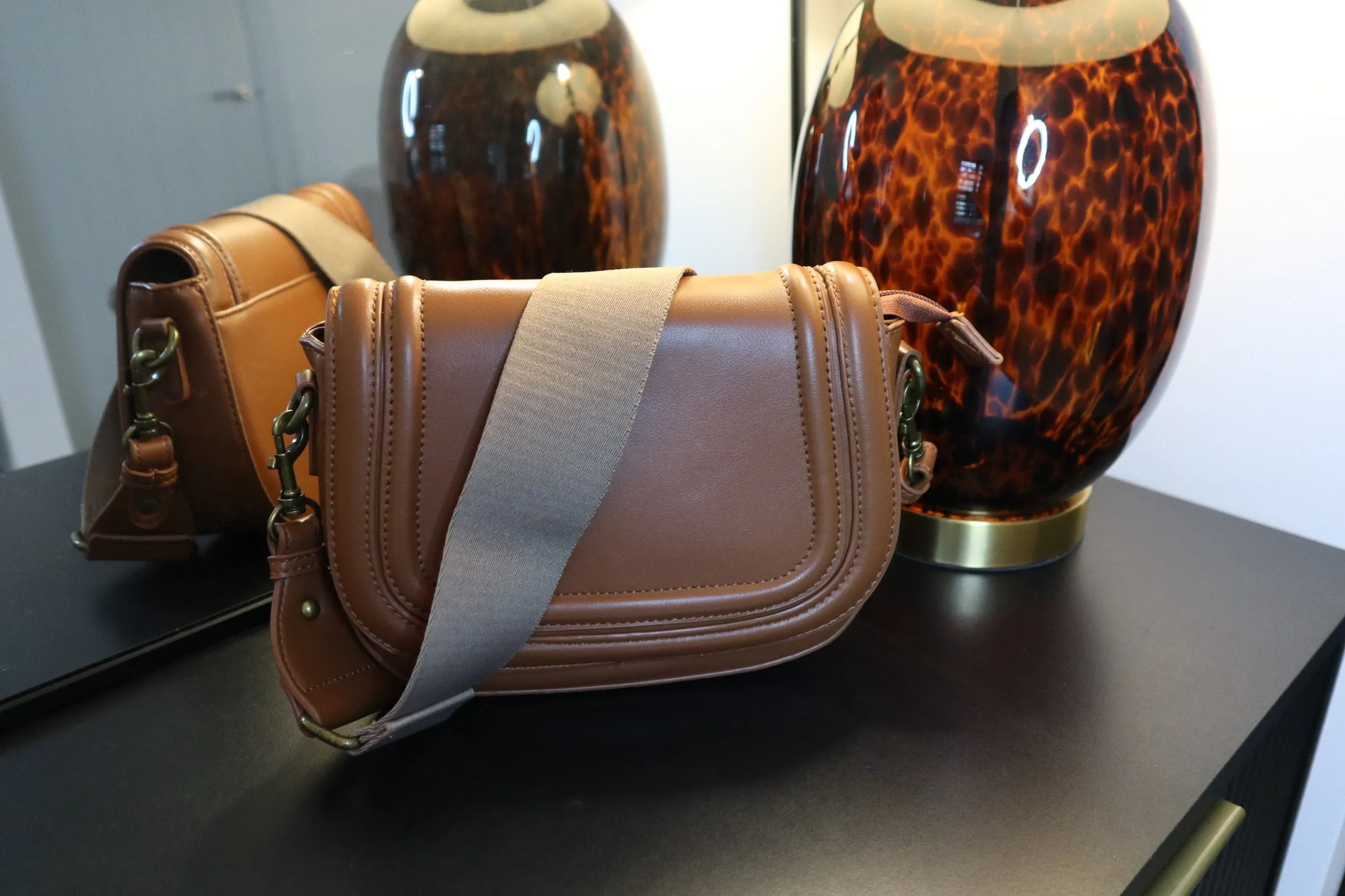 Florence Brown Crossbody Bag