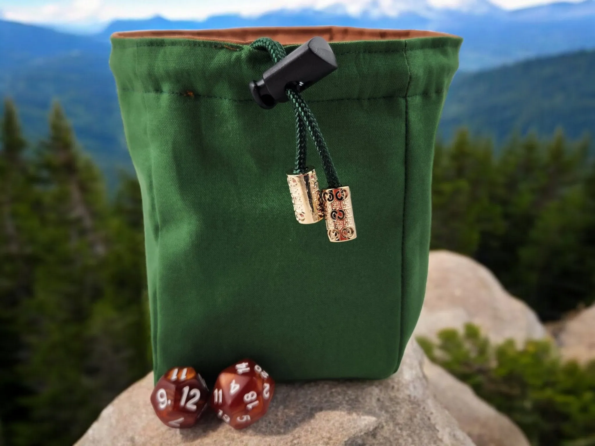 Fox in the woods dice bag