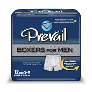 FQPBM513 - First Quality Prevail Boxers for Men Large/X-Large Waist 38 - 64