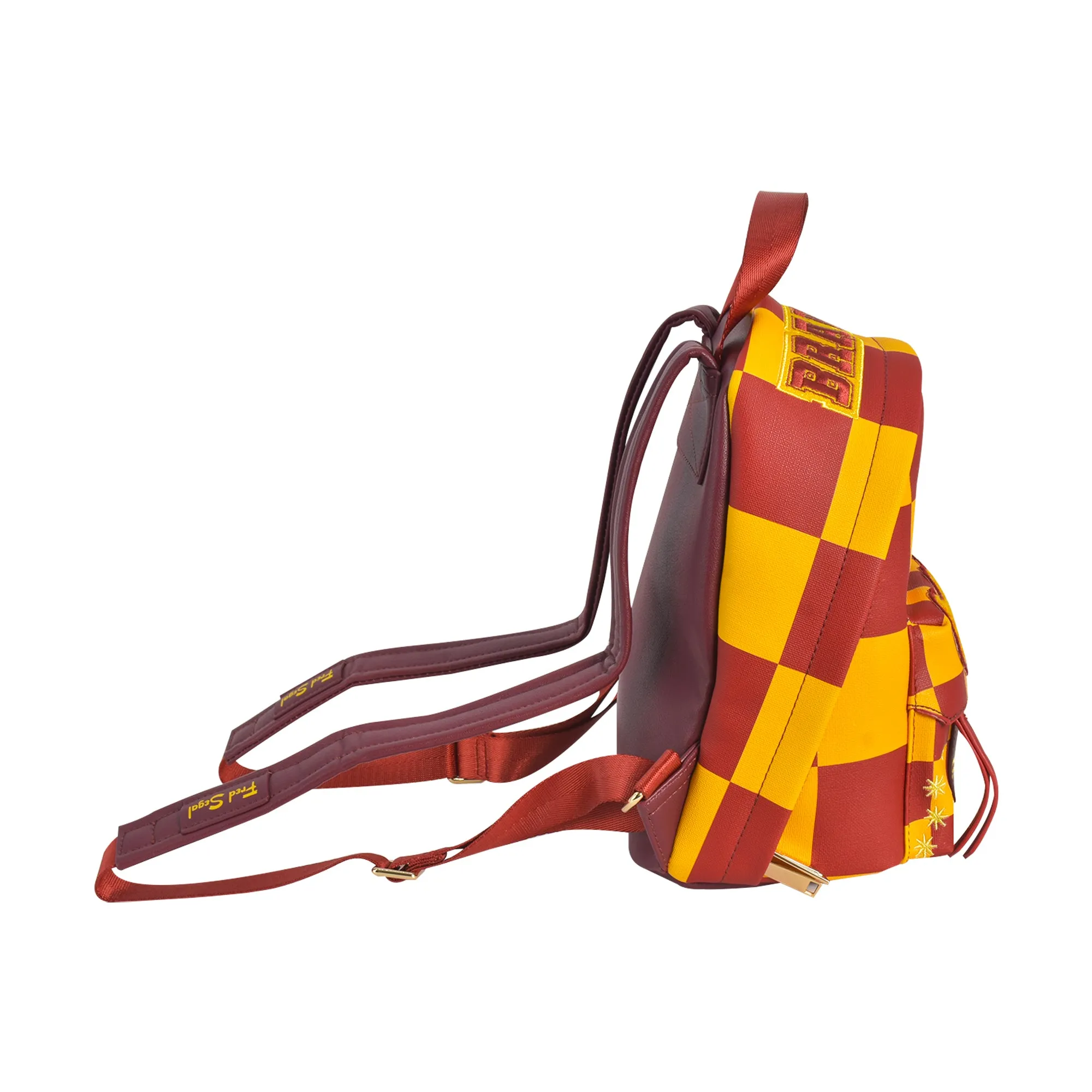 Fred Segal Harry Potter Checker Gryffindor Mini Backpack, Red