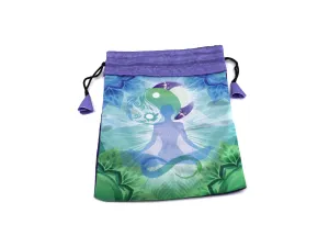 French Crepe printed tarot pouch | Balance