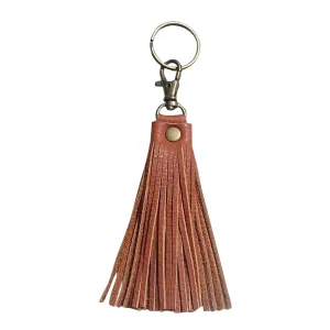 Fringe Tassel Key Chain Whiskey