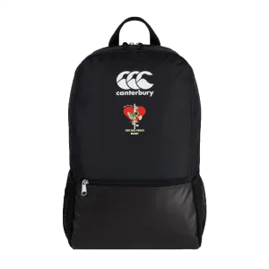 Frogs Canterbury Medium Black Rugby Backpack