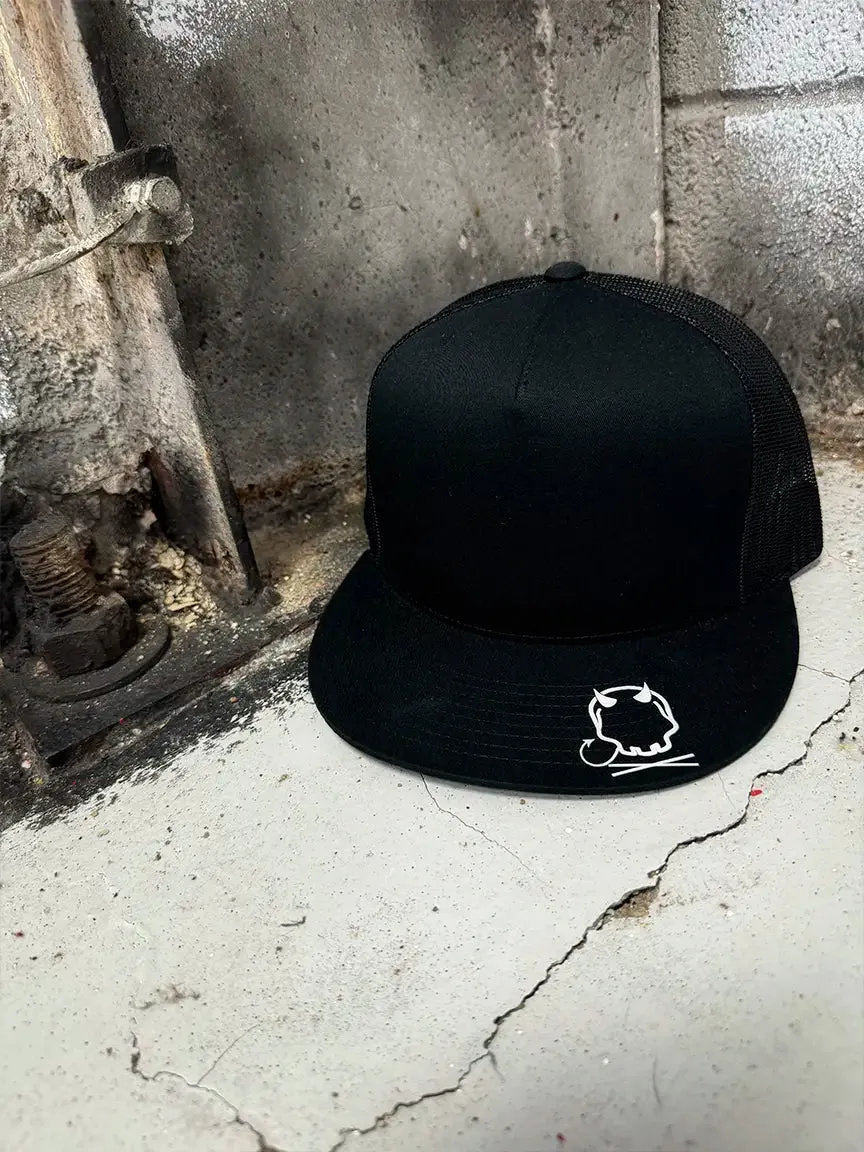 FUCK YOUR TYPE SIDE STYLE BLACK HAT