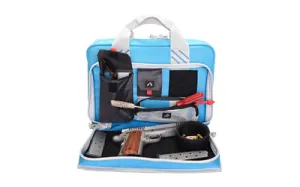 G-OUTDRS GPS QUAD PISTOL BAG BLUE