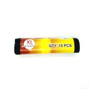 Garbage Bag Extra Large Black Pack of 10's