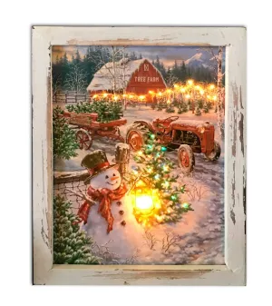 GD0002-LED Canvas : Framed