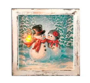GD0003-LED Canvas : Framed
