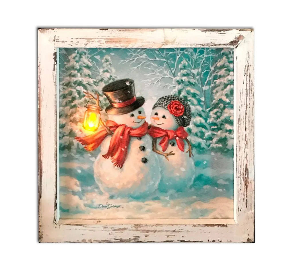 GD0003-LED Canvas : Framed