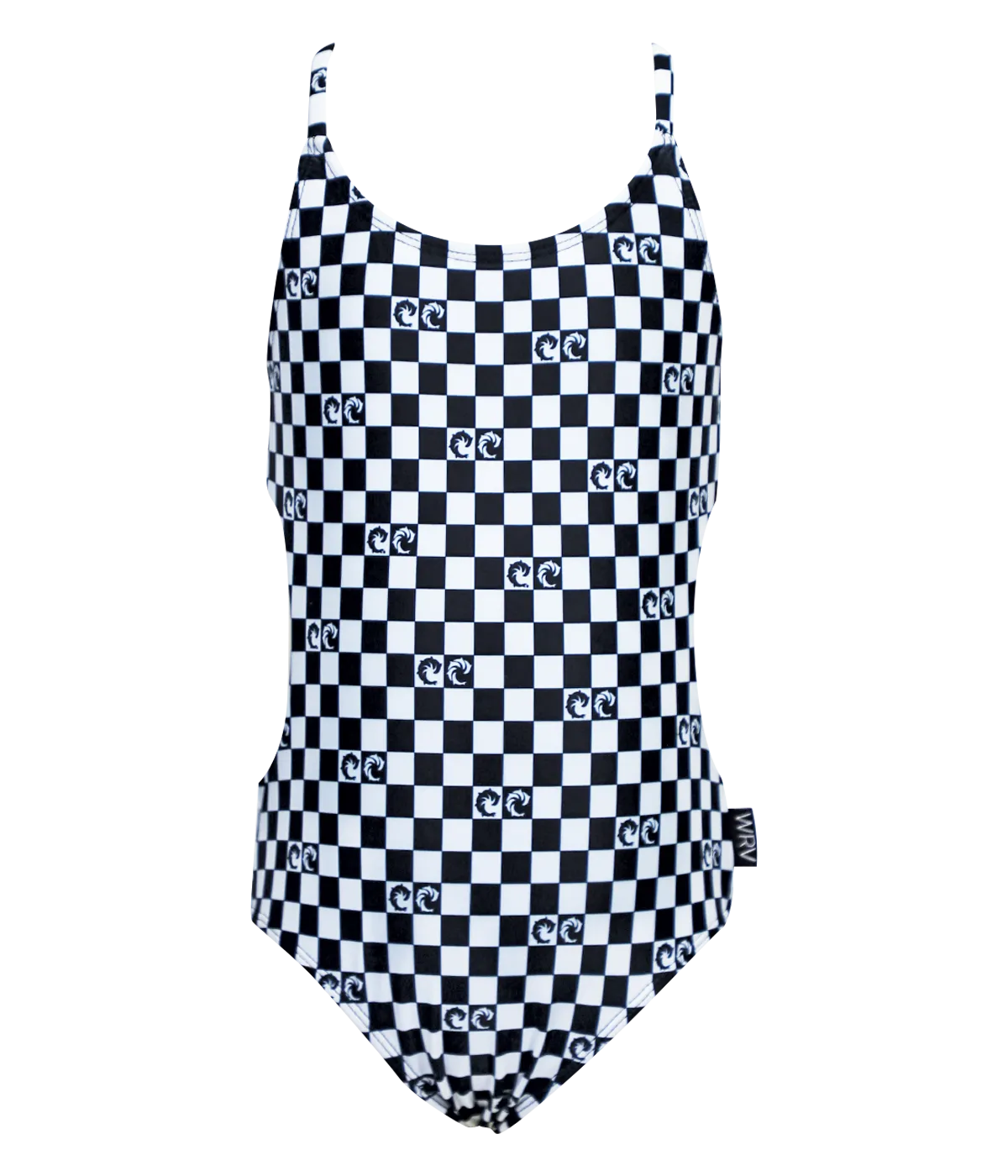 Girls Checker One Piece