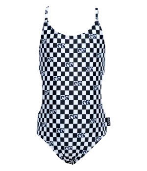 Girls Checker One Piece