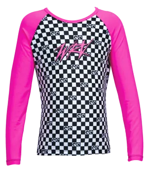 Girls Checker Rashguard