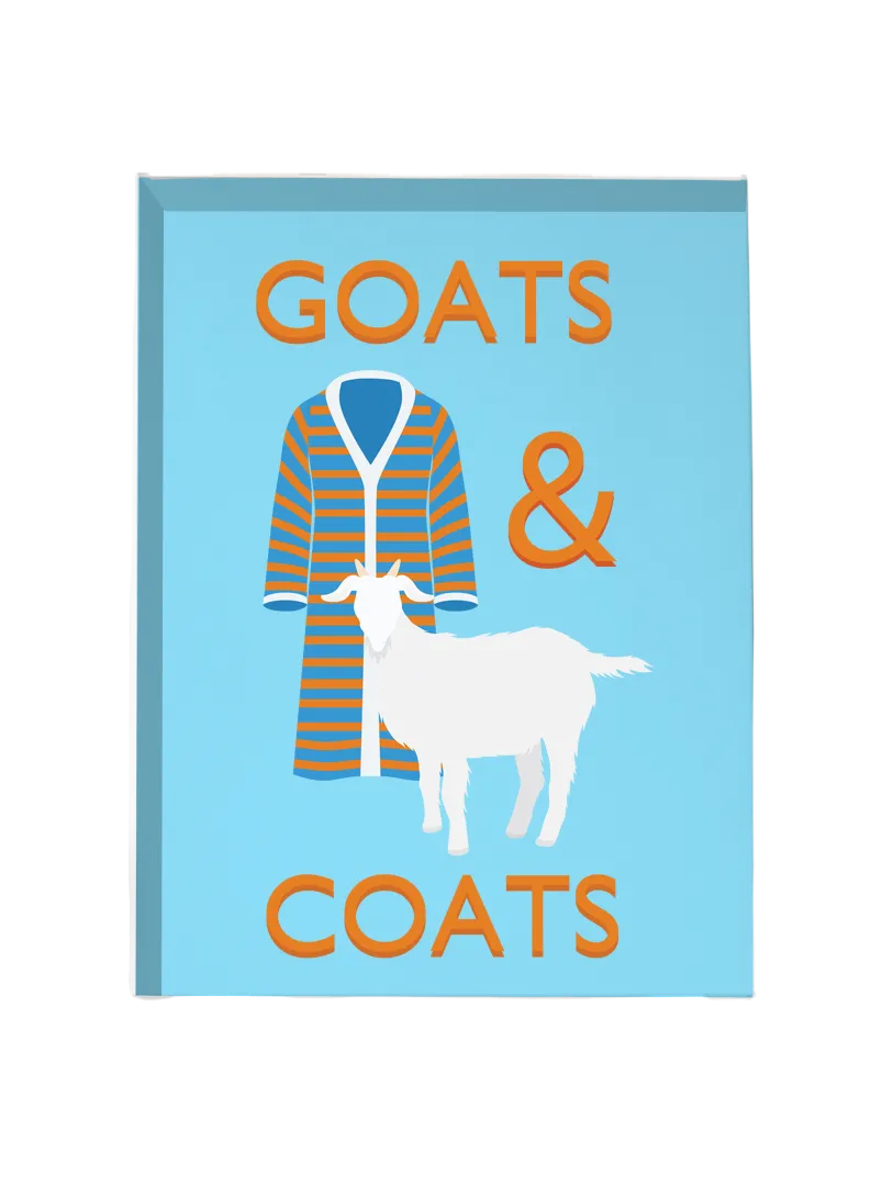 Goats & Coats - Canvas