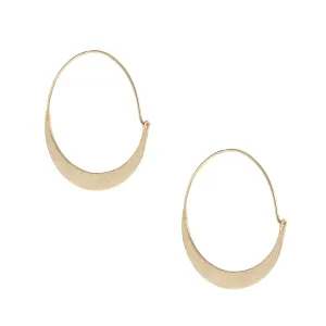 Gold Modern Hoops