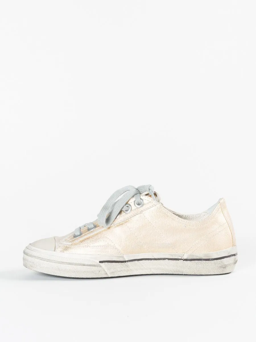gold star canvas sneaker