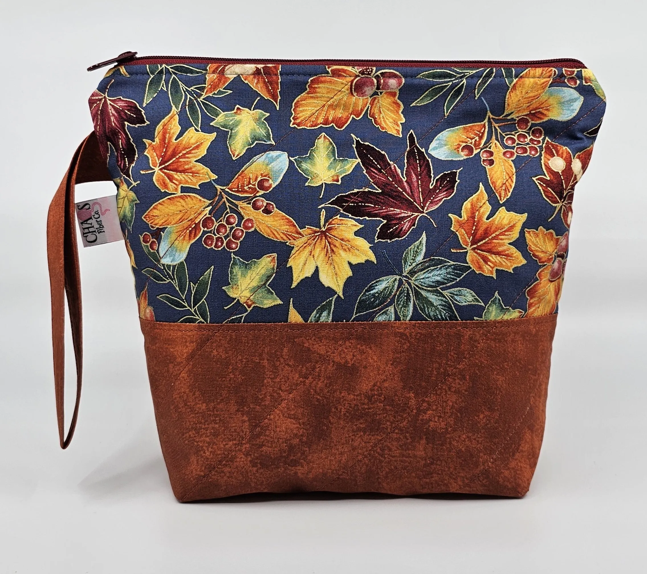 Golden Leaves - Project Bag - Small
