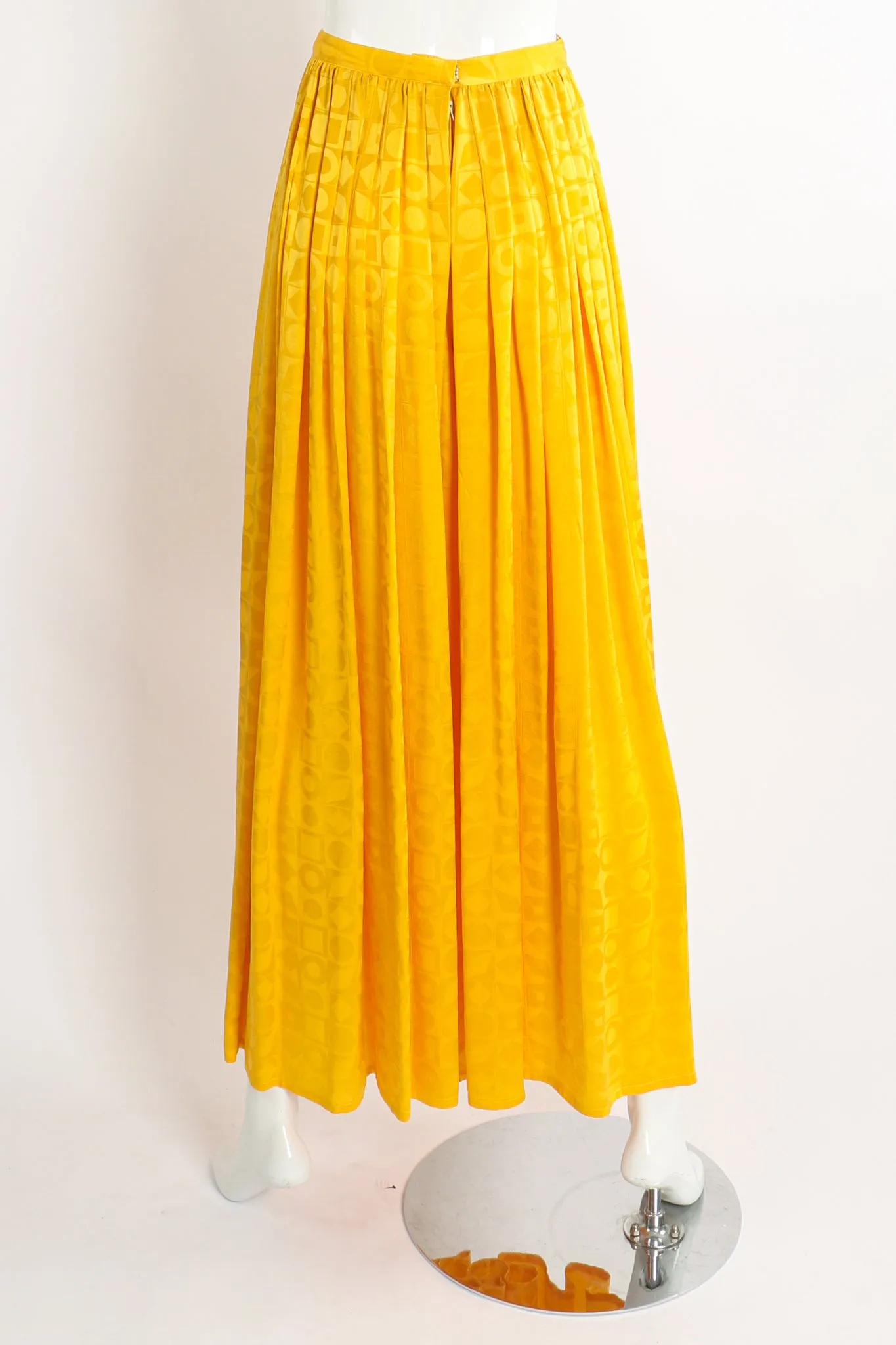 Golden Palazzo Pant Set