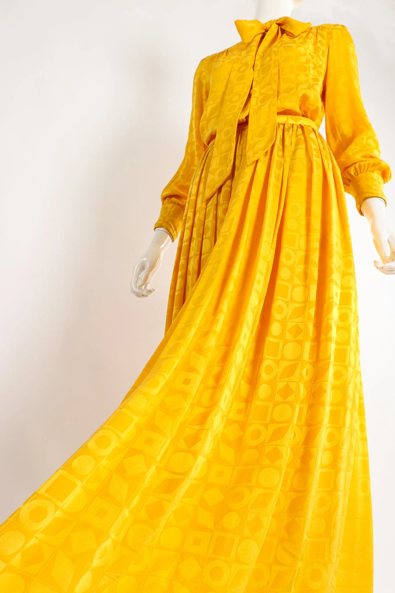 Golden Palazzo Pant Set