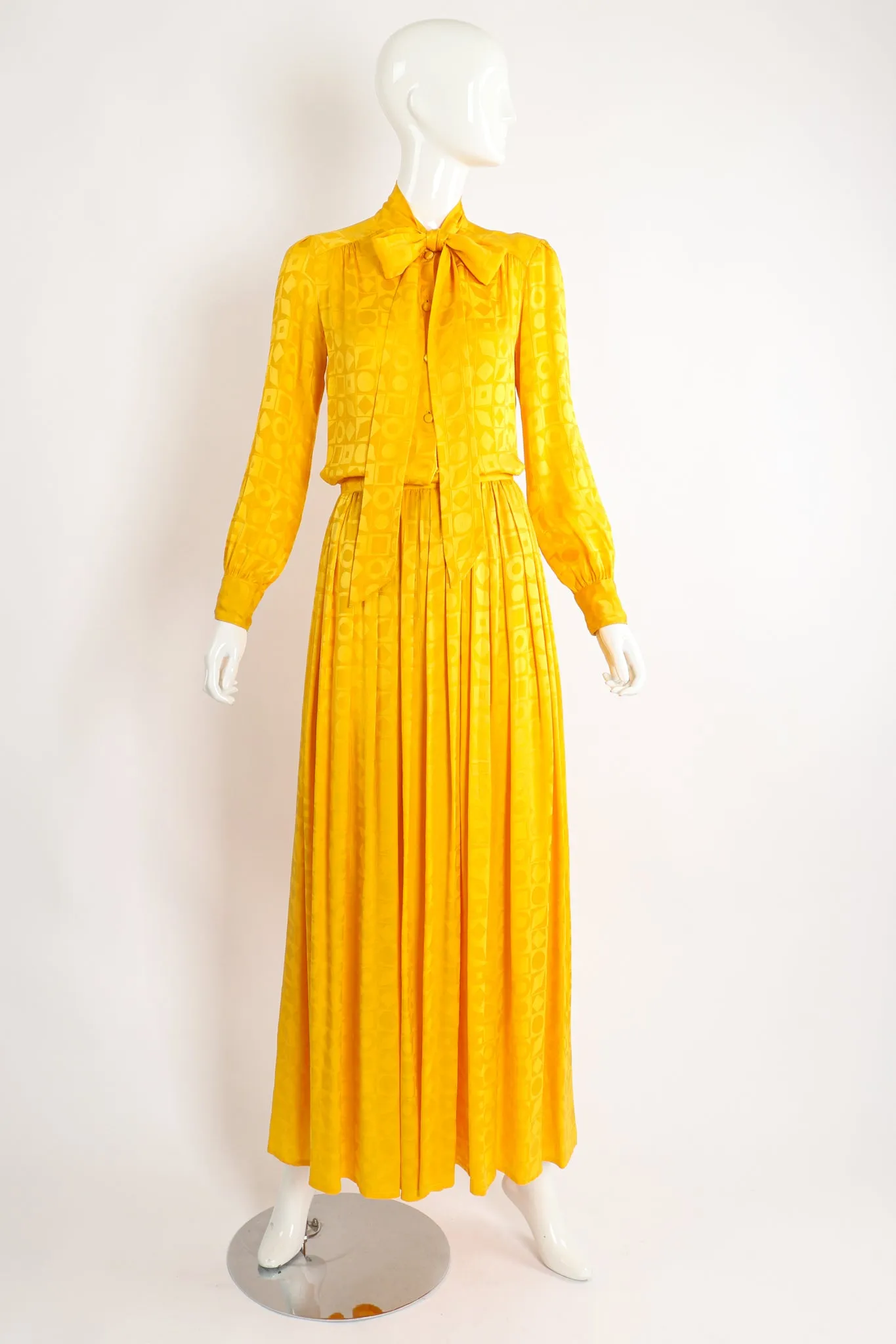 Golden Palazzo Pant Set
