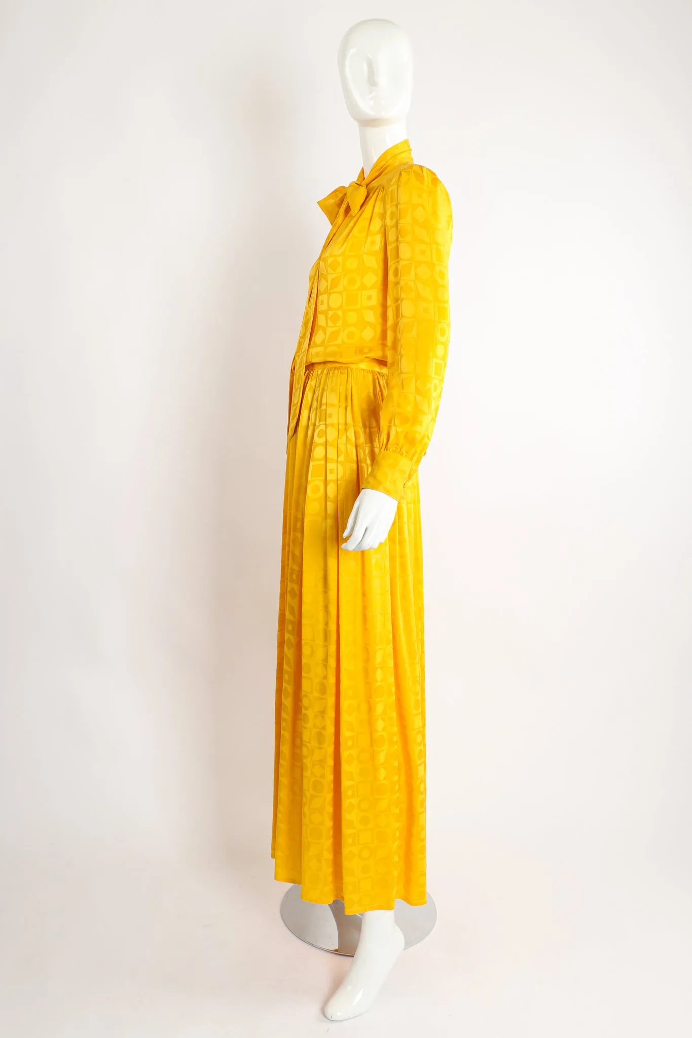 Golden Palazzo Pant Set