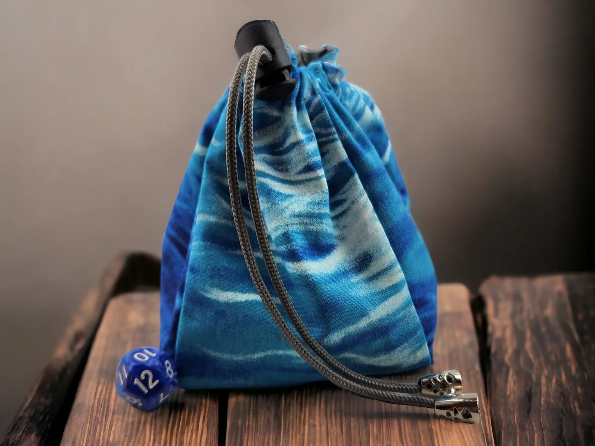 Goldfish dreaming of being a shark Dice Bag