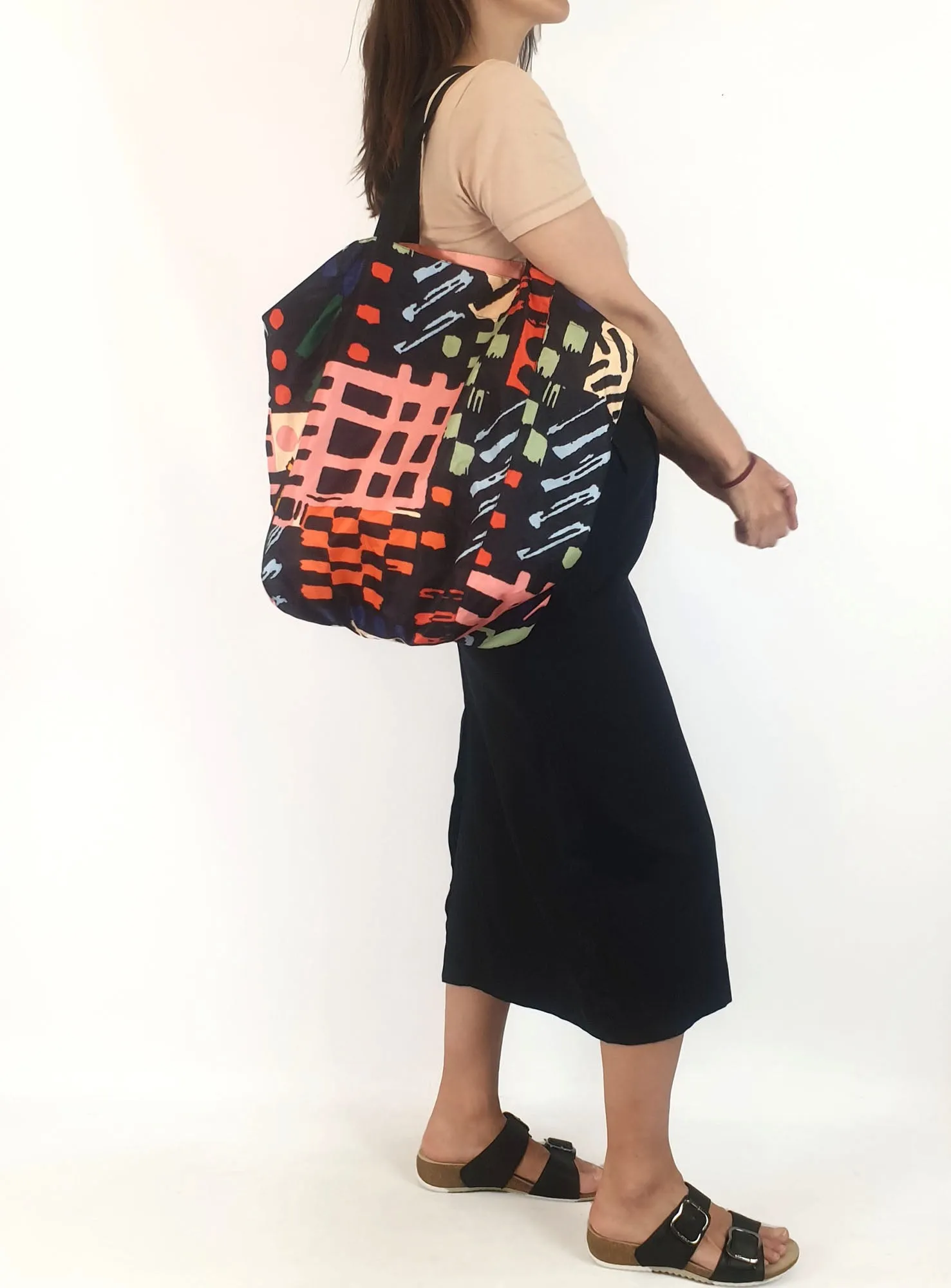 Gorman large colourful tote bag