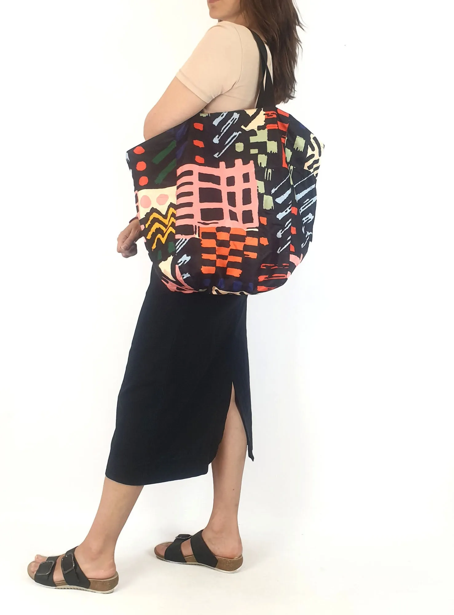 Gorman large colourful tote bag
