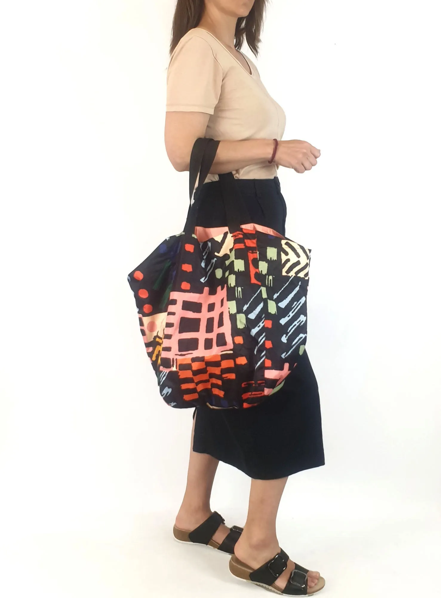 Gorman large colourful tote bag