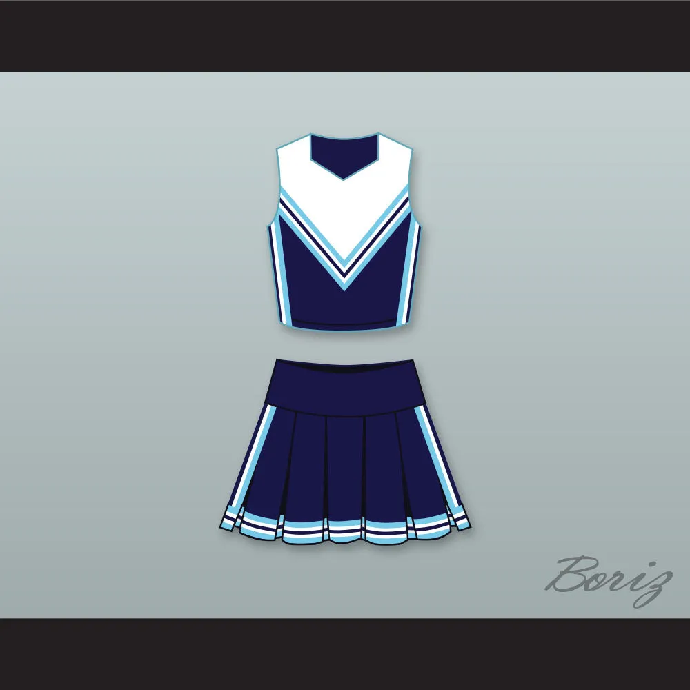 Grove High School Lions Navy Blue Cheerleader Uniform