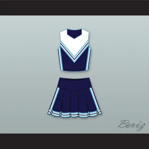 Grove High School Lions Navy Blue Cheerleader Uniform