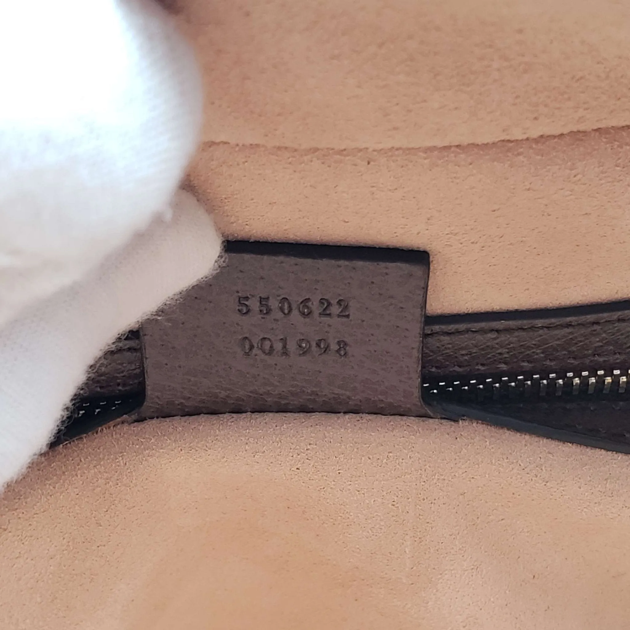 Gucci GG Supreme Web Top Handle Shoulder Bag
