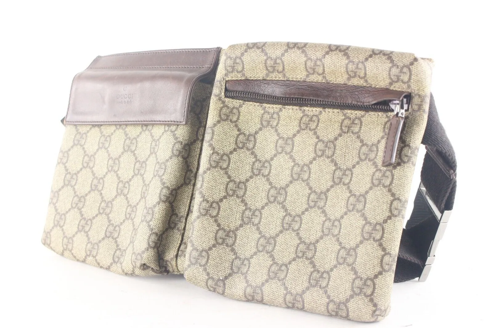 Gucci Supreme Canvas Belt Bag Waist Pack Fanny 4GK1024K