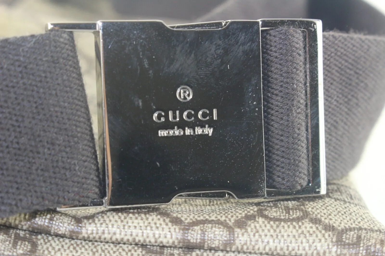 Gucci Supreme Canvas Belt Bag Waist Pack Fanny 4GK1024K