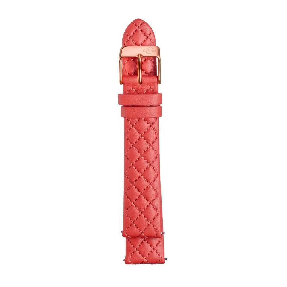 GV2 18mm Quick Release Handmade Quilted Strap with Tang Buckle