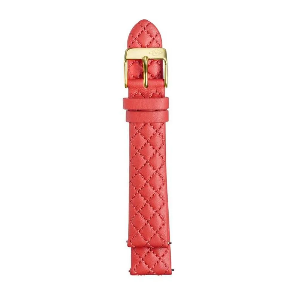 GV2 18mm Quick Release Handmade Quilted Strap with Tang Buckle