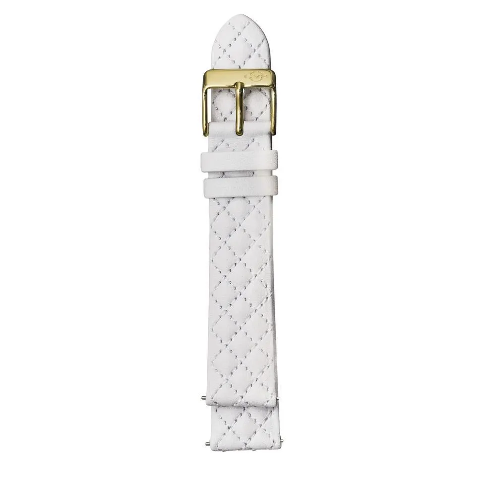 GV2 18mm Quick Release Handmade Quilted Strap with Tang Buckle