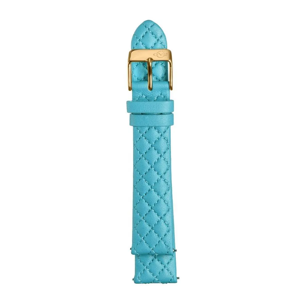 GV2 18mm Quick Release Handmade Quilted Strap with Tang Buckle