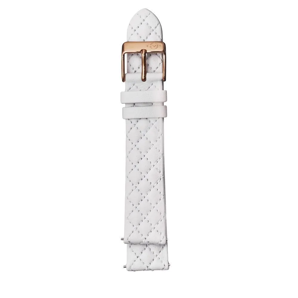 GV2 18mm Quick Release Handmade Quilted Strap with Tang Buckle
