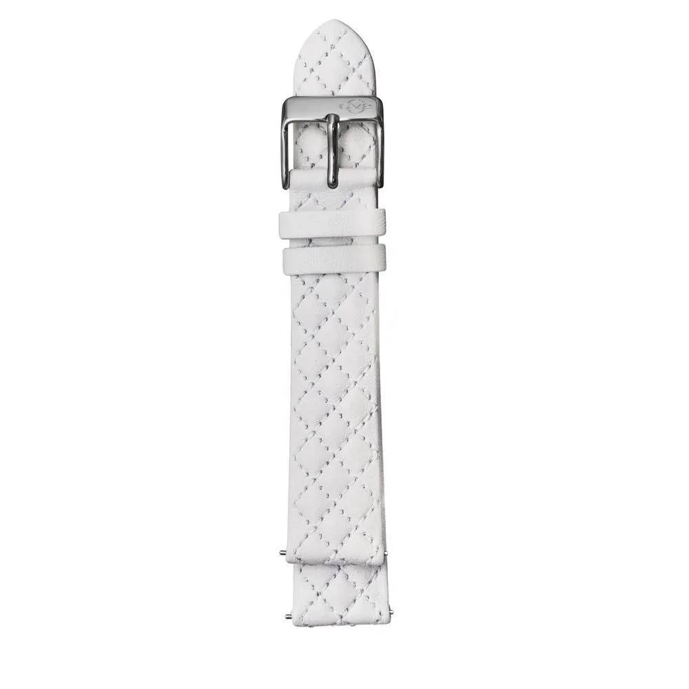 GV2 18mm Quick Release Handmade Quilted Strap with Tang Buckle
