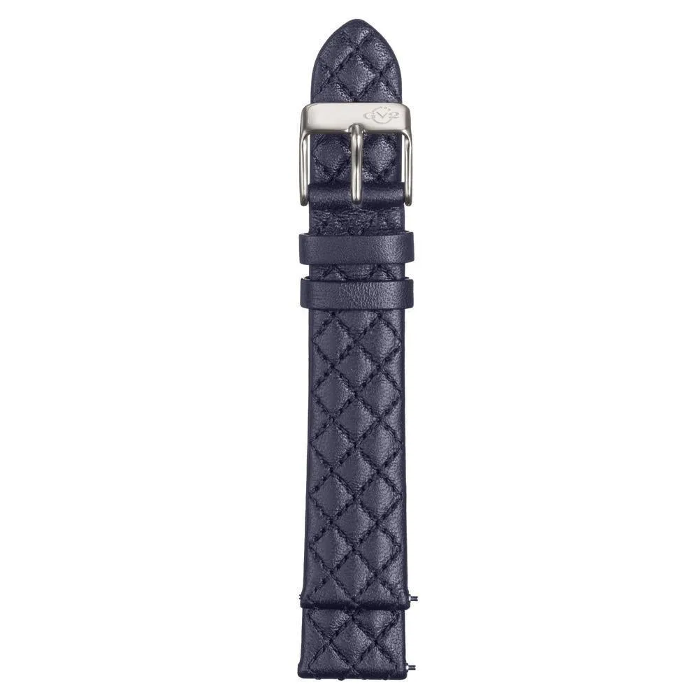 GV2 18mm Quick Release Handmade Quilted Strap with Tang Buckle