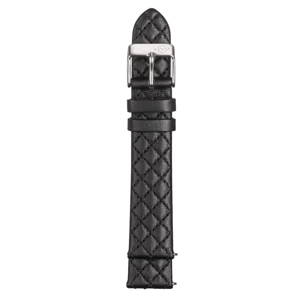 GV2 18mm Quick Release Handmade Quilted Strap with Tang Buckle