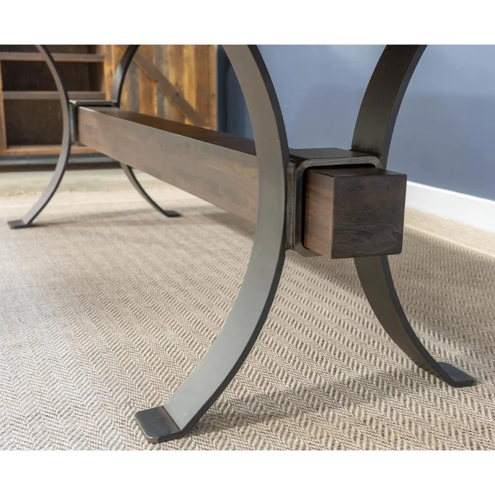 Hamilton Modern Walnut Dining Table