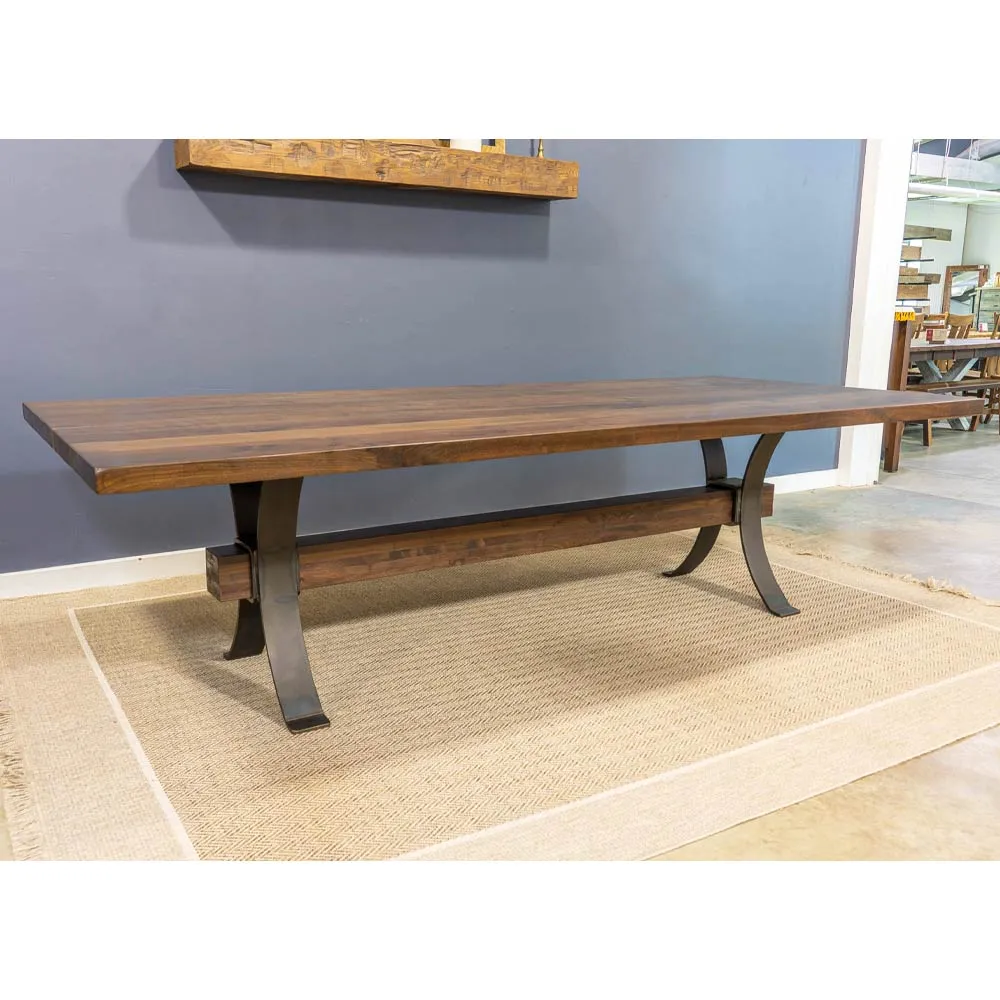 Hamilton Modern Walnut Dining Table