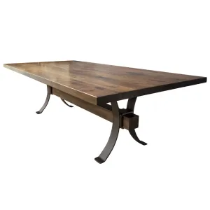 Hamilton Modern Walnut Dining Table