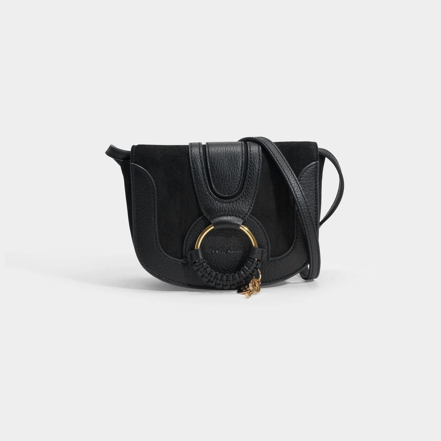 Hana Mini Hobo Bag - See By Chloe -  Black - Leather
