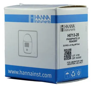 Hanna Checker® Phosphate LR Reagents for (25 Tests) HI713-25