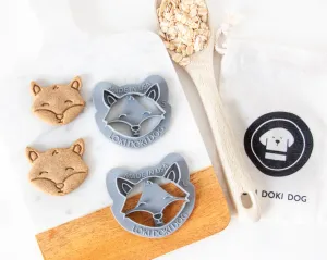Happy Fox Shape Cookie Cutter