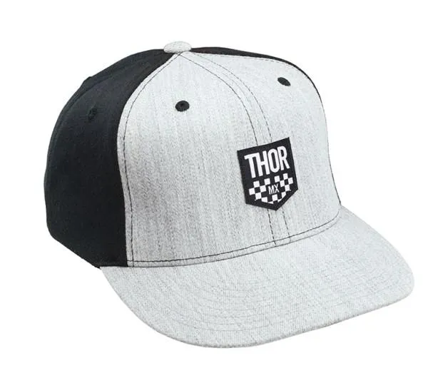 Hat Thor Checker Black Grey Large Xl