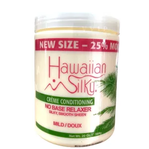 Hawaiian Silky No Base Relaxer Silky Smooth Sheen - Mild-20oz