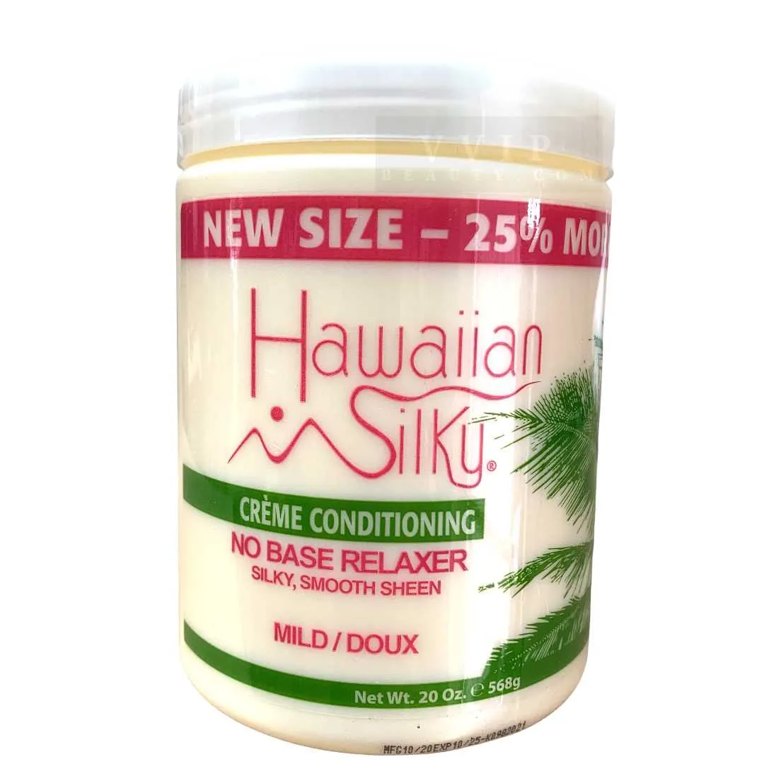 Hawaiian Silky No Base Relaxer Silky Smooth Sheen - Mild-20oz